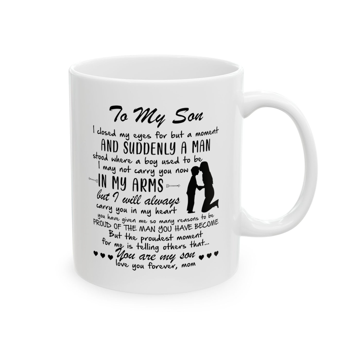 To My Son | Ceramic Mug, (11oz, 15oz)
