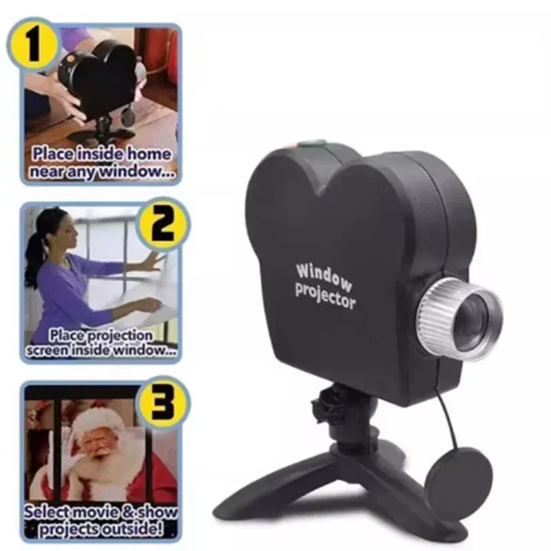 Holiday Hologram Projector Light