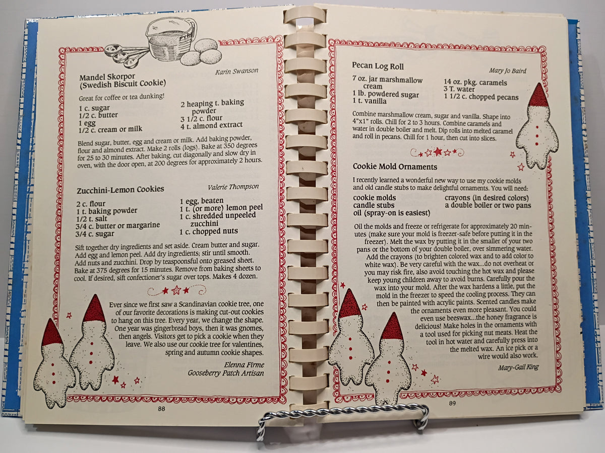 Old-Fashioned Country Cookies – Gooseberry Patch – 1994 – Like New