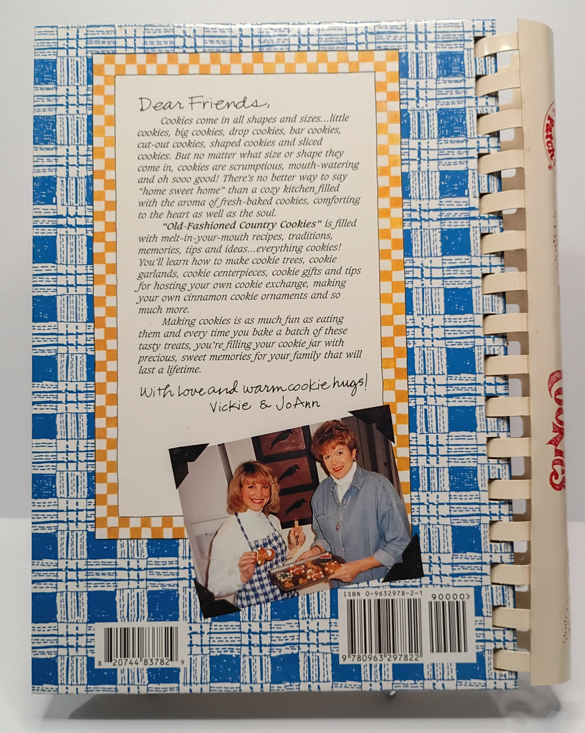 Old-Fashioned Country Cookies – Gooseberry Patch – 1994 – Like New
