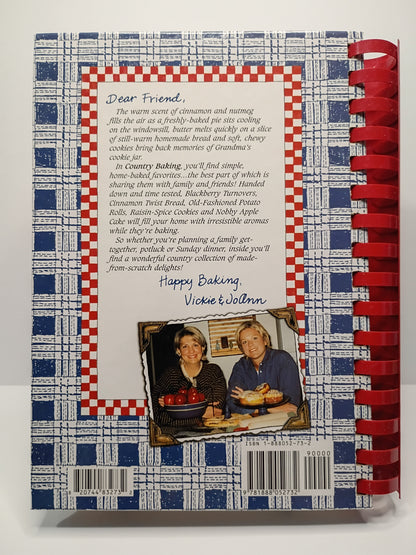 Country Baking Cookbook – Gooseberry Patch – 2000 – Like New