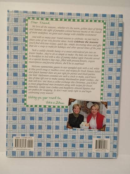 Gooseberry Patch Celebrate the Seasons Cookbook – Recipes & Crafts