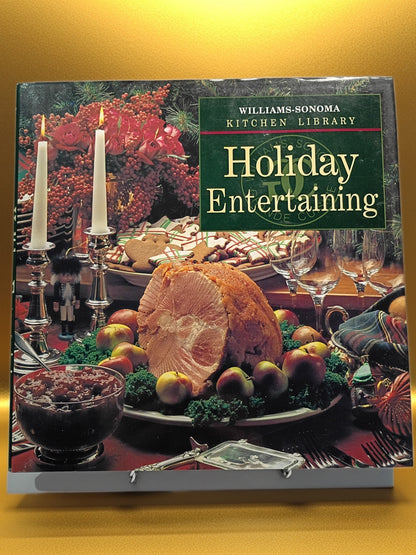 Williams-Sonoma Kitchen Library Holiday Entertaining Hardcover Cookbook – Very Good