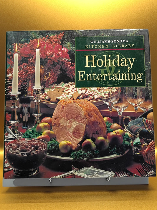 Williams-Sonoma Kitchen Library Holiday Entertaining Hardcover Cookbook – Very Good