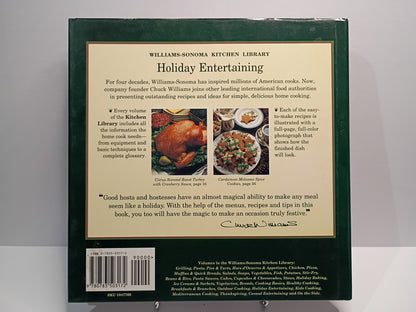 Williams-Sonoma Kitchen Library Holiday Entertaining Hardcover Cookbook – Very Good