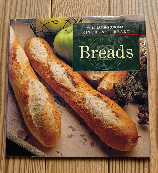 Williams-Sonoma Kitchen Library Breads Hardcover Cookbook – Very Good